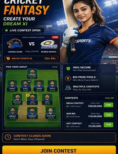 Bet979 (bet 979) fantasy cricket & matchday visual 3